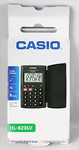 Original Casio Calculator HL - 820LV - Official Lige