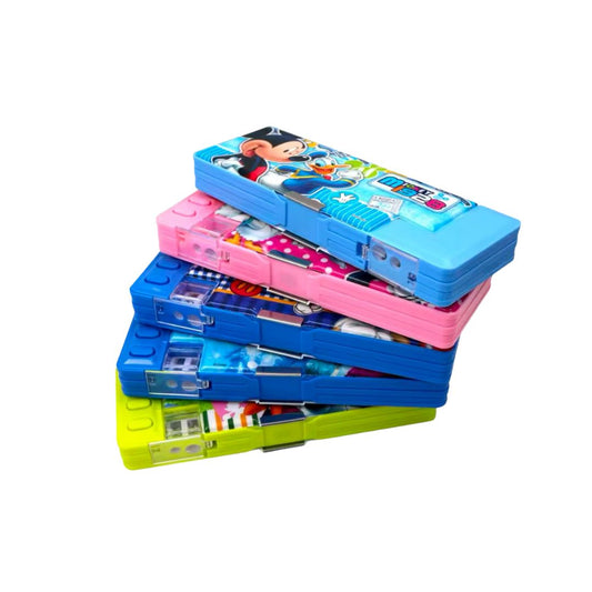 Magnetic Pencil Box with Two Sharpeners - Official Lige