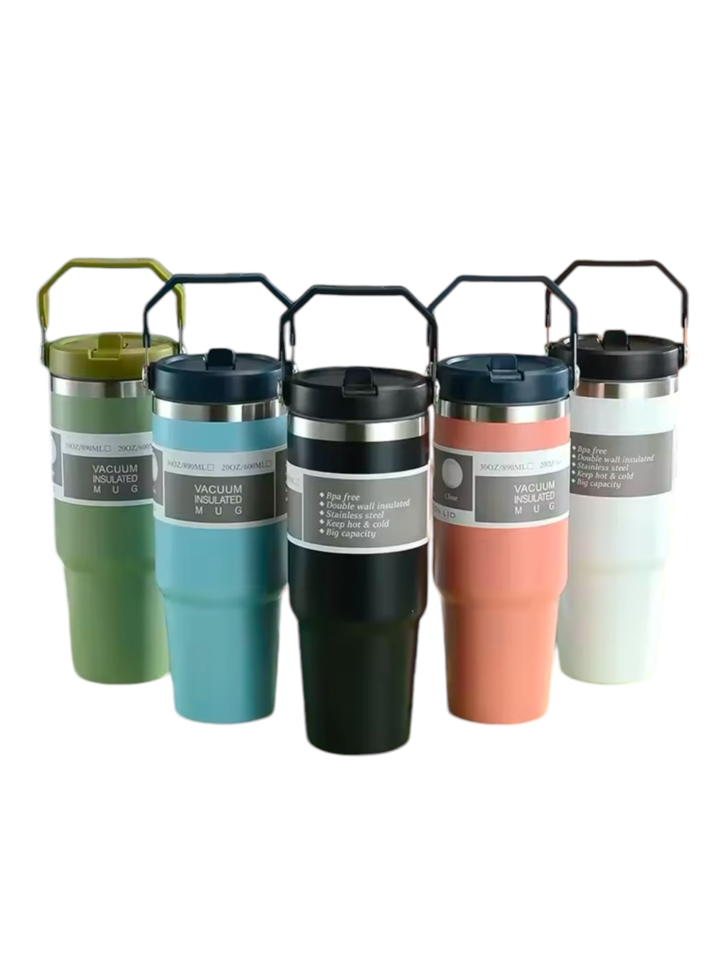 Vacuum Insulated Car Mug- BS0128