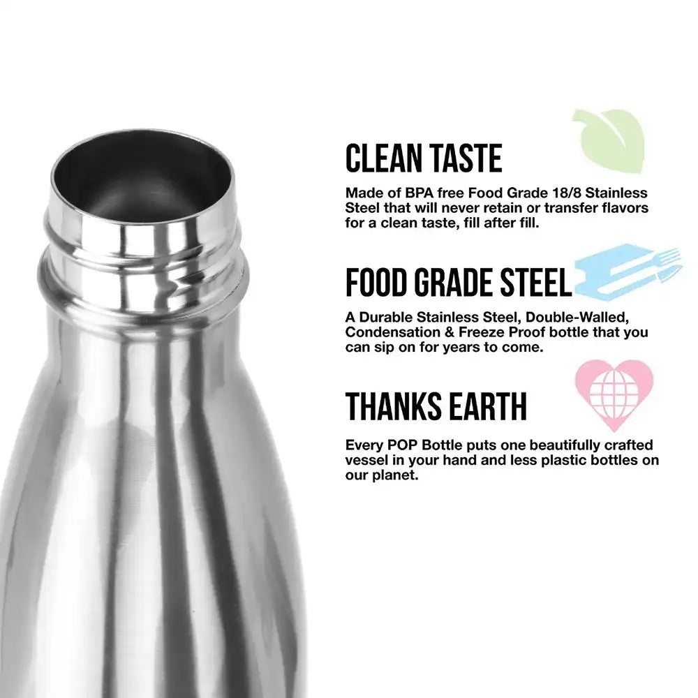 Vacuum Flask Stainless Steel Water Bottle 500ml