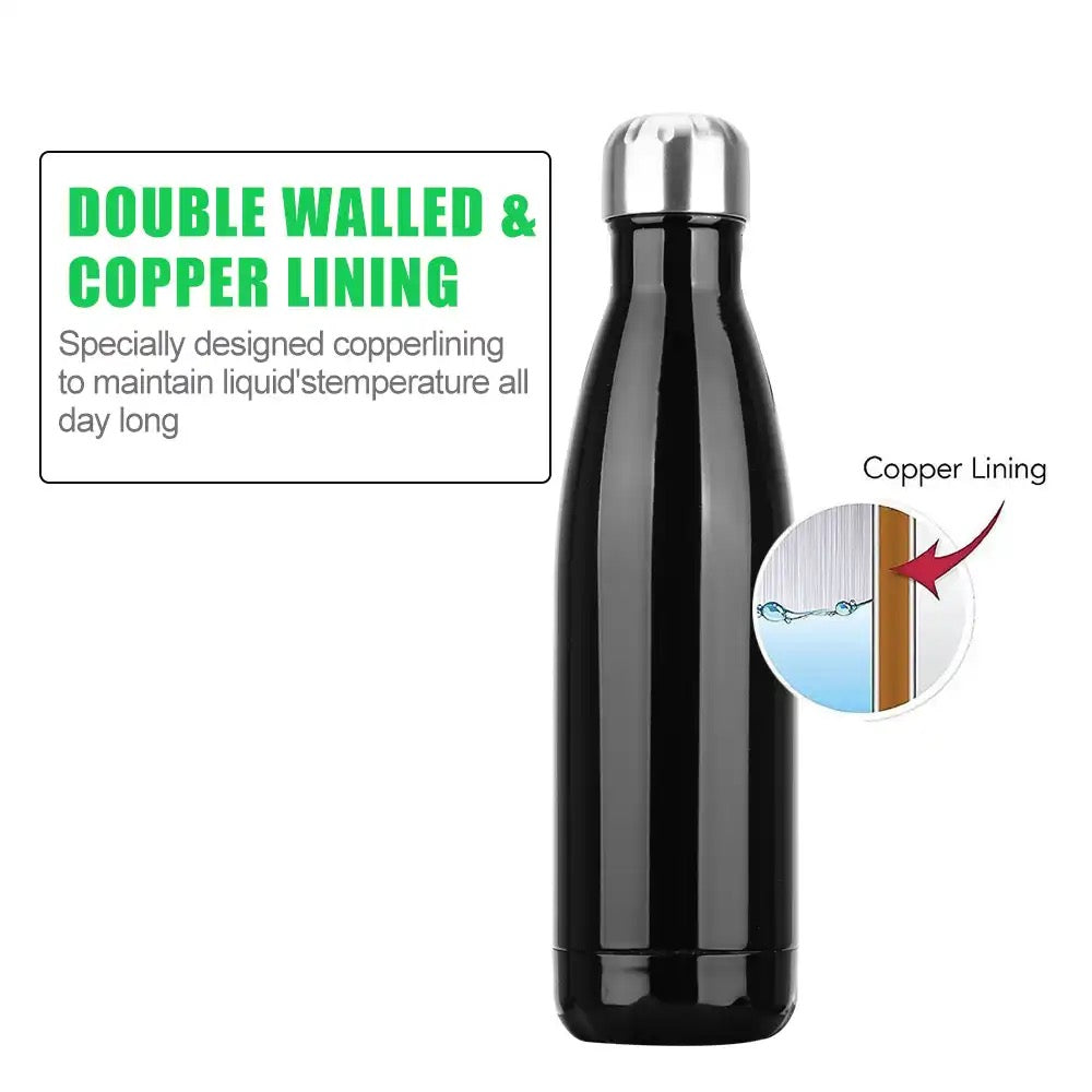 Vacuum Flask Stainless Steel Water Bottle 500ml