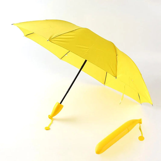 Banana shaped umbrella